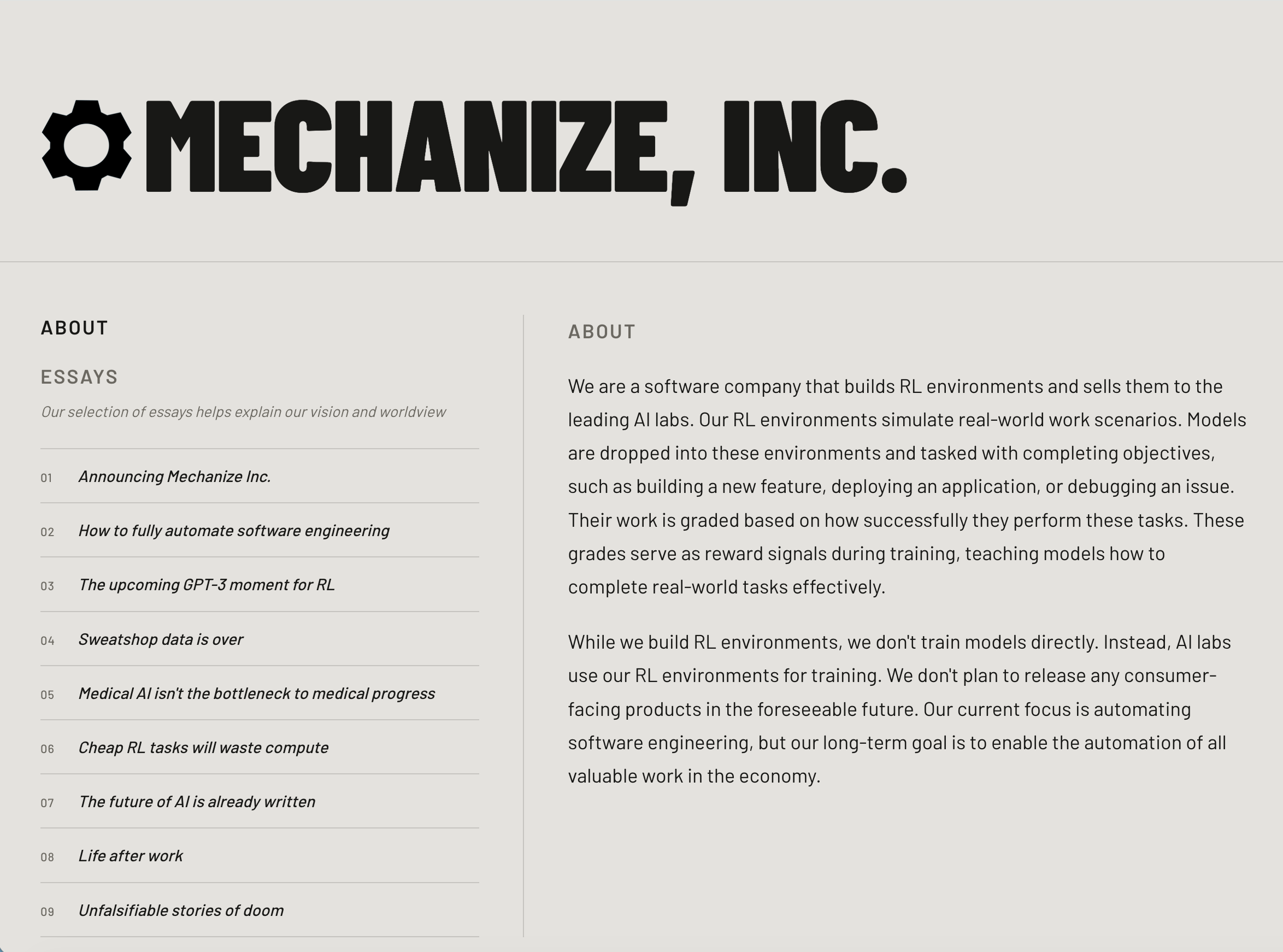 Mechanize